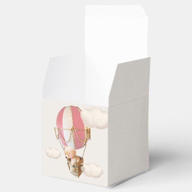 Bear Balloon Favor Box (Opened)