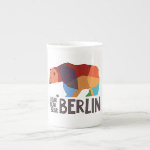 Bear Bear Bear Berlin Originals 008 Bone China Mug