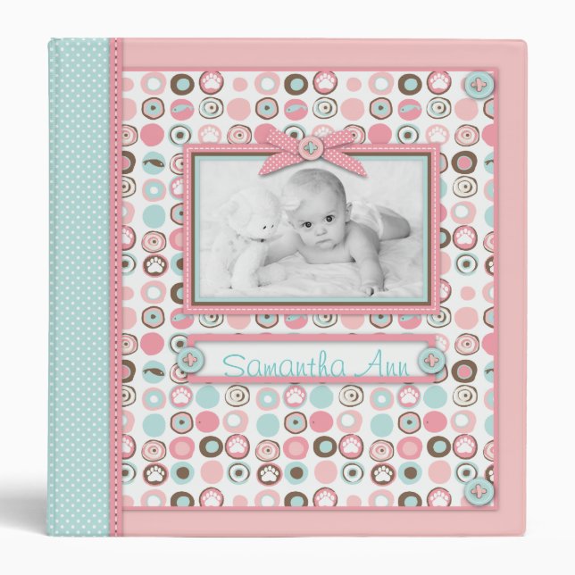 Bear Bear Girl 1.5 Binder (Front)