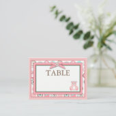 Bear Bear Girl Table Card Flat Mini (Standing Front)