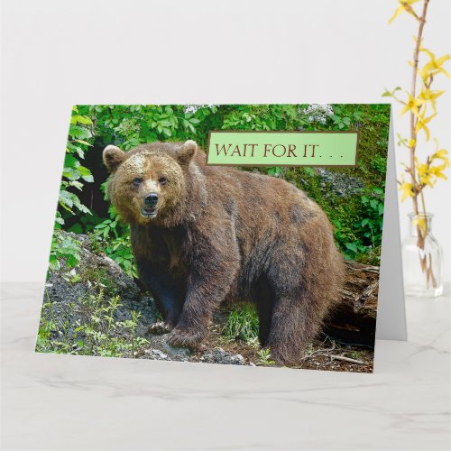 BEAR BEAR HUGS COMING YOUR WAY CARD