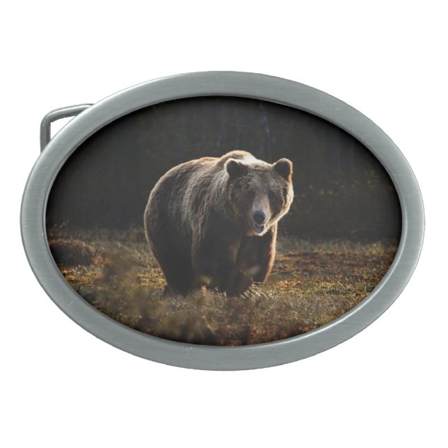 Bear Belt Buckle (Front)