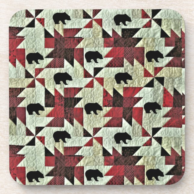 Bear Beverage Coaster (Front)