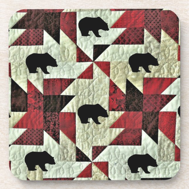 Bear Beverage Coaster (Front)