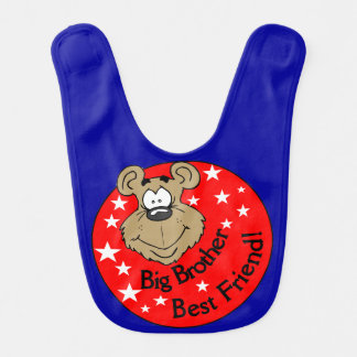 Bear Big Brother Best Friend Bib