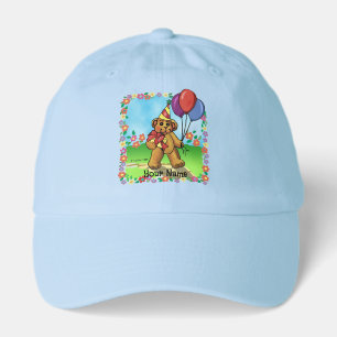 Bear Birthday Party hats