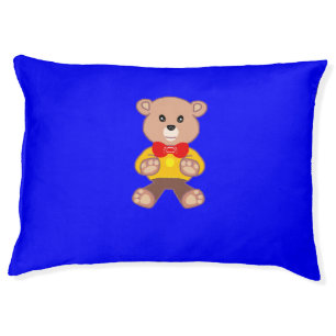 Bear Blue Pet Bed