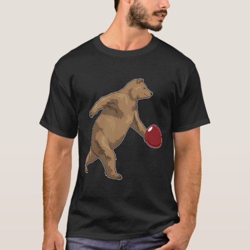 Bear Bowling Bowling ball T_Shirt