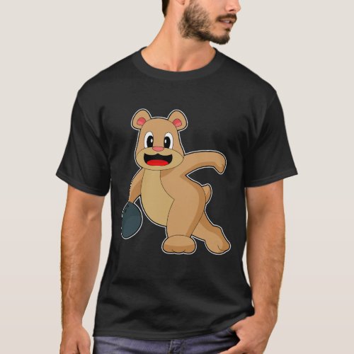 Bear Bowling Bowling ball T_Shirt