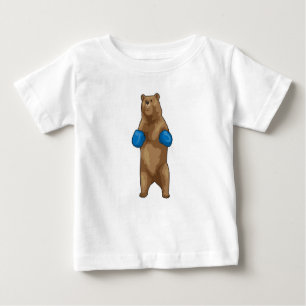 Bear Boxer Boxing gloves Baby T-Shirt