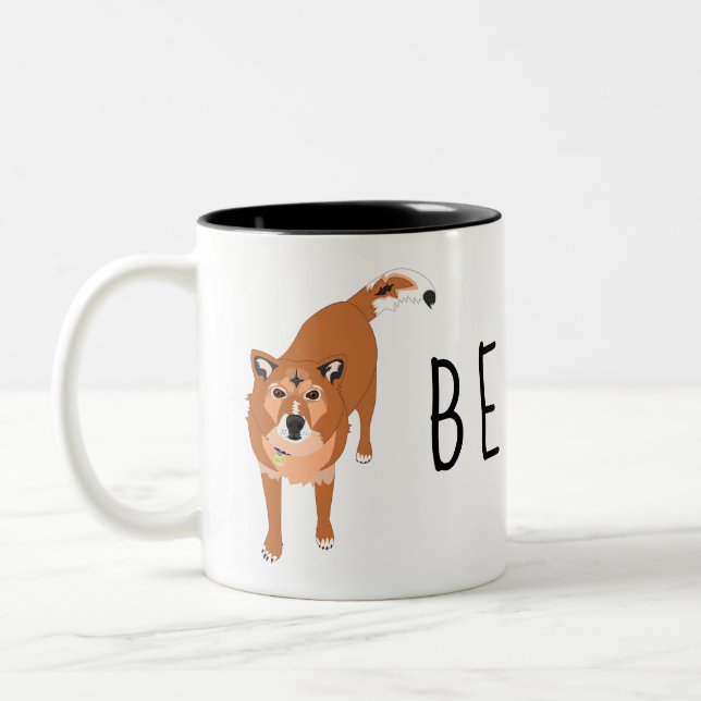Bear Break Two-Tone Coffee Mug (Left)