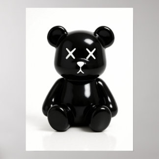 Bear Brick Vertical Poster
