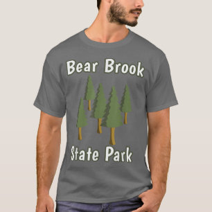 Bear Brook State Park New Hampshire Forest Woods C T-Shirt