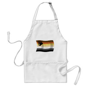 Bear Brotherhood Flag Apron