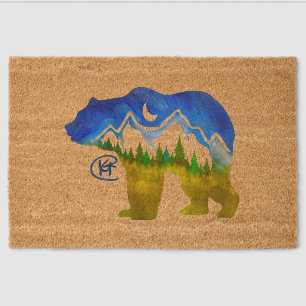 Bear Camp Doormat Fiber Doormat