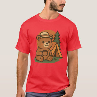 Bear Camping Brew vintage T-Shirt