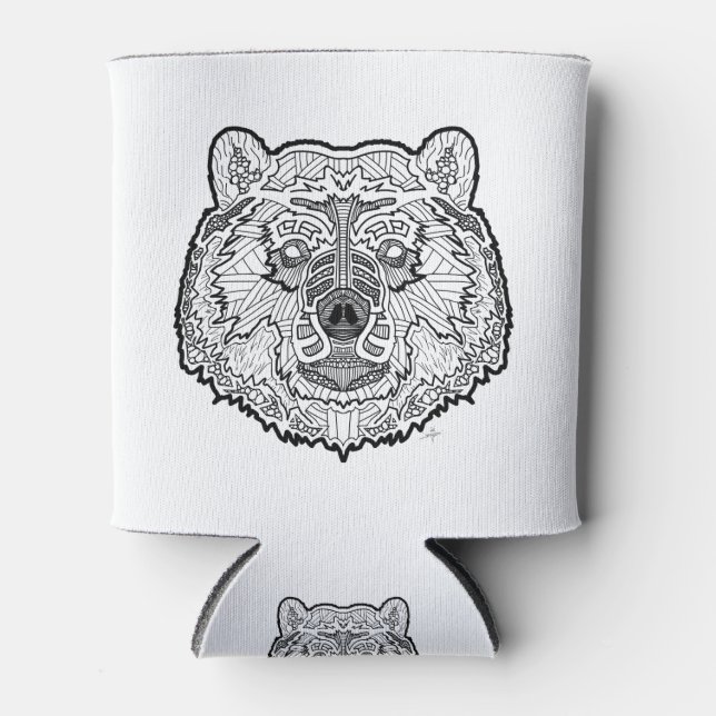 Bear Can Cooler (Front)