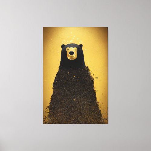 bear Canvas Print 