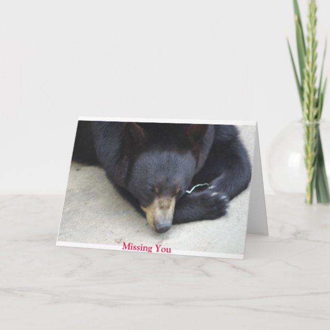 Bear Card (Front)
