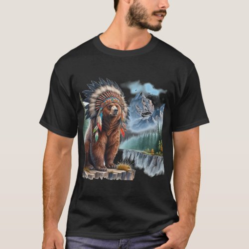 Bear Chief Mountain T_Shirt