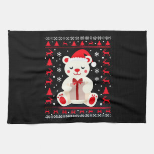 Bear Christmas Christmas (1) Kitchen Towel