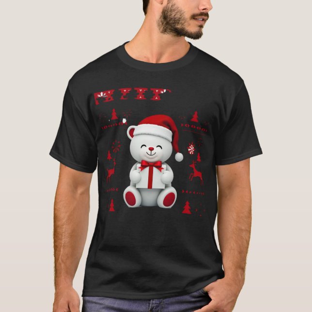 Bear Christmas Christmas (2) T-Shirt (Front)
