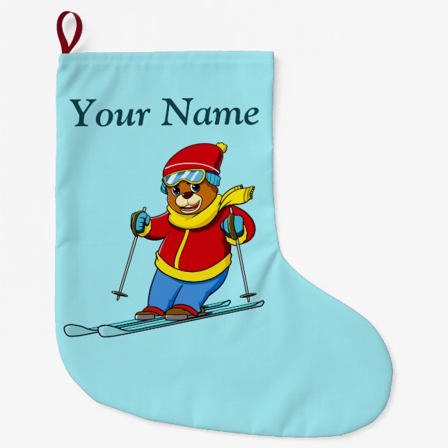 Bear Christmas Stocking (Front)