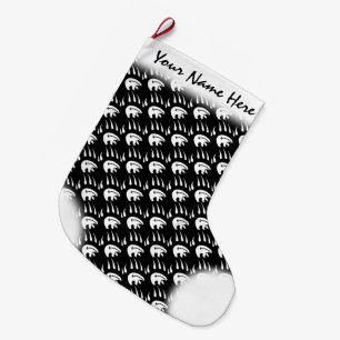 Bear Christmas Stocking Native Bear Claw Stocking
