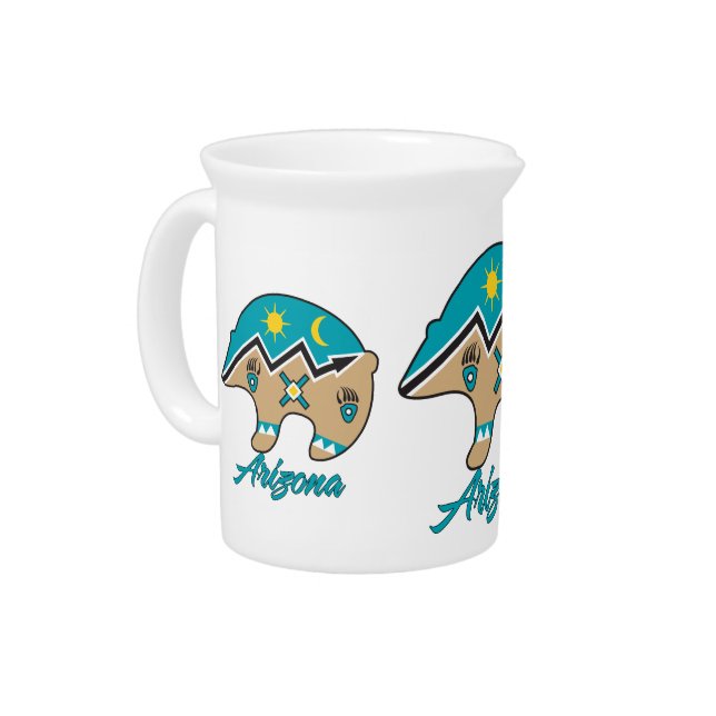 Bear Clan Arizona Beverage Pitcher (Left)