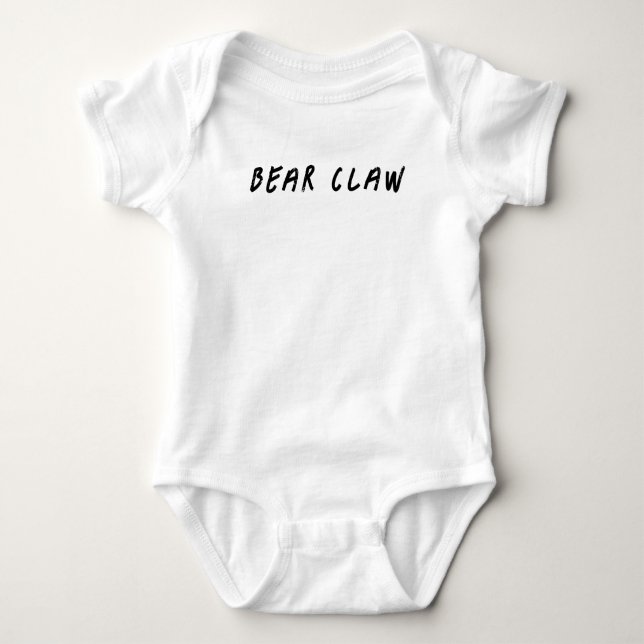 Bear Claw Baby Onsie Baby Bodysuit (Front)