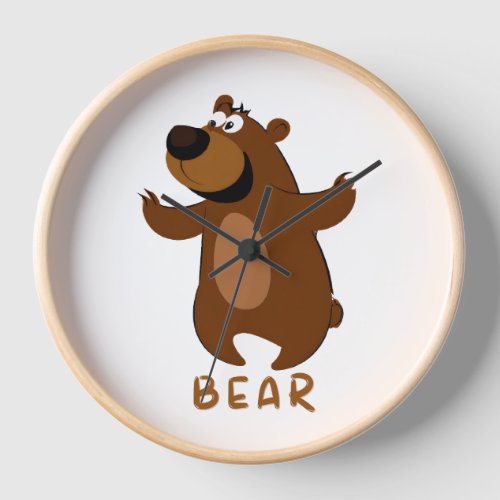 Bear clock