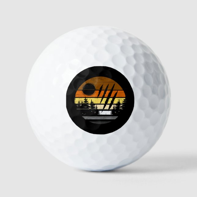 Bear Community, Gay Bear Claw Traces Golf Balls (Front)