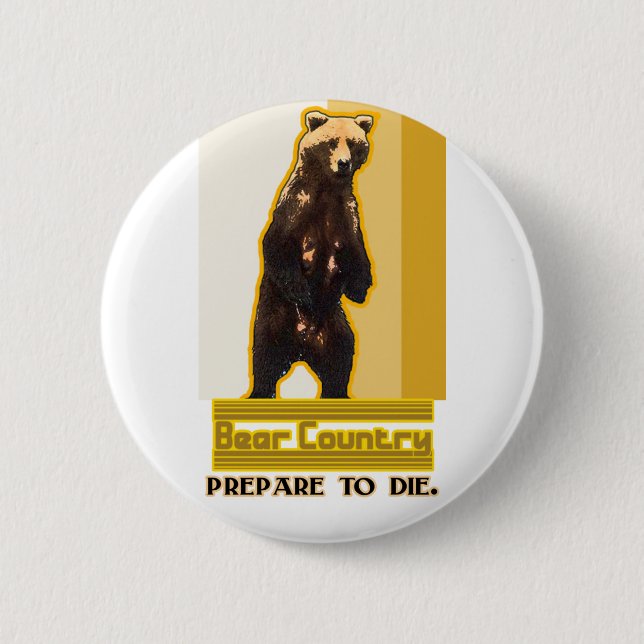 Bear Country Button (Front)