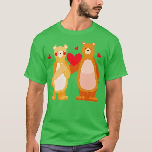 Bear Couple Cute 1 T_Shirt