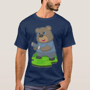 Bear Cricket Cricket bat T-Shirt