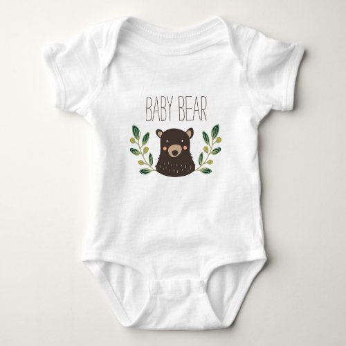 Bear Cub Baby Bodysuit