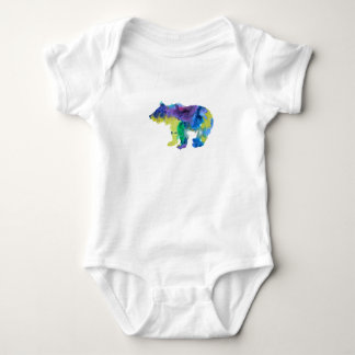 Bear cub baby bodysuit