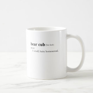 BEAR CUB (definition) Coffee Mug
