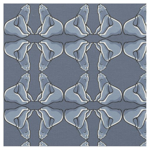 Bear Cub Fabric Polar Bear Cub Fabric Pattern