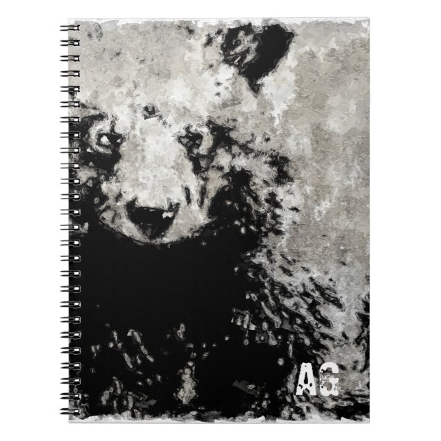 Bear Cub Personalized Notebook (Front)