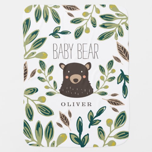 Bear Cub Stroller Blanket