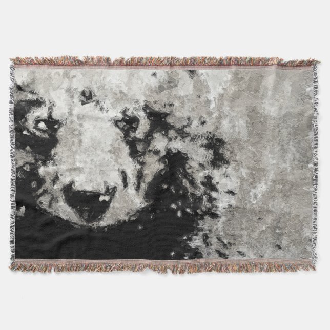 Bear Cub  Throw Blanket (Front)