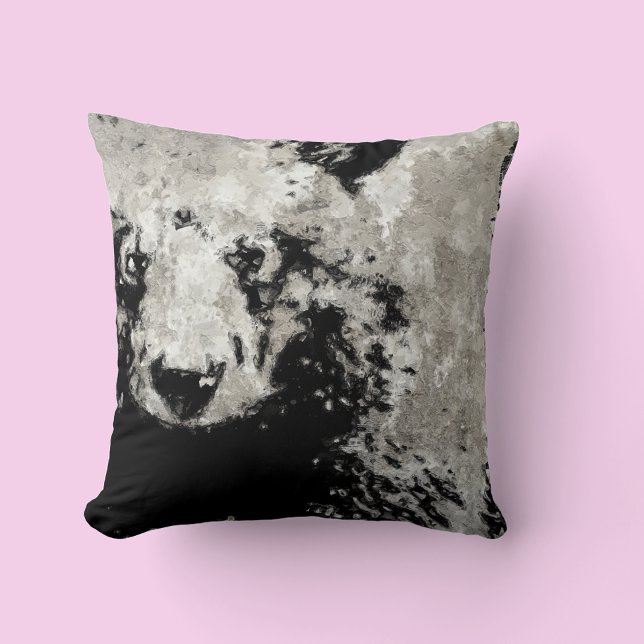 Bear Cub  Throw Pillow (Creator Uploaded)
