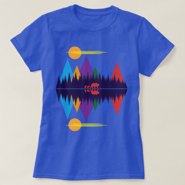 Bear & Cubs T-Shirt (Design Front)