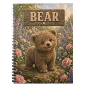 Bear Cute Baby Storybook Nursery Animal Notebook