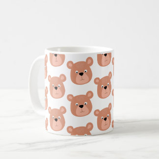Bear cute face coffee mug