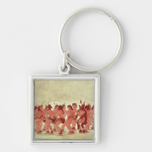 Bear Dance Keychain (Front)