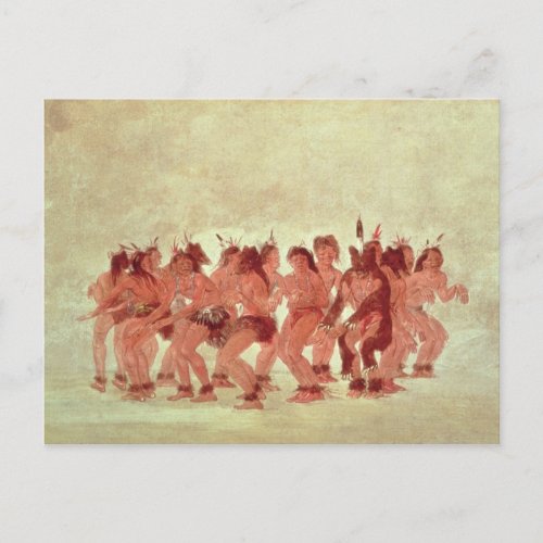 Bear Dance Postcard