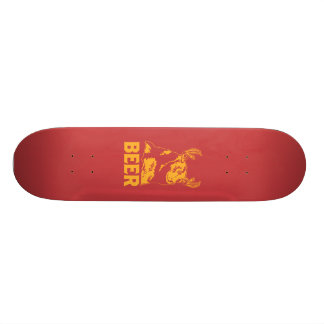 Bear + Deer = Beer Skateboard Deck