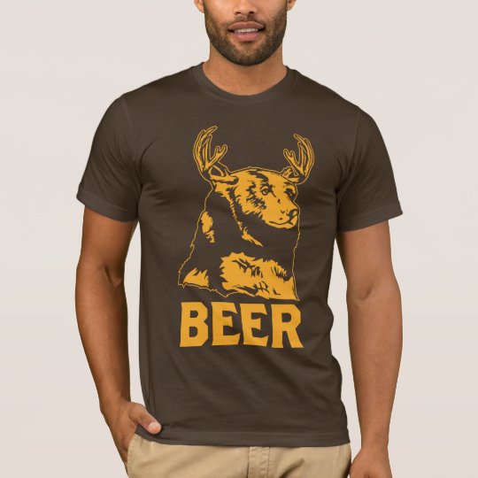 beer bear tshirt